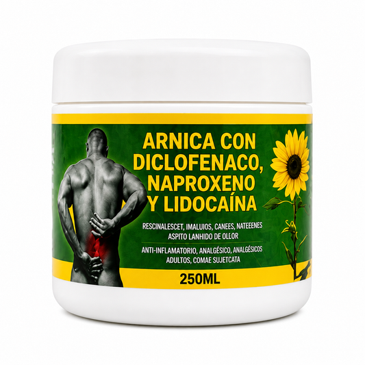 CREMA ARNICA CON DICLOFENACO,NAPROXENO